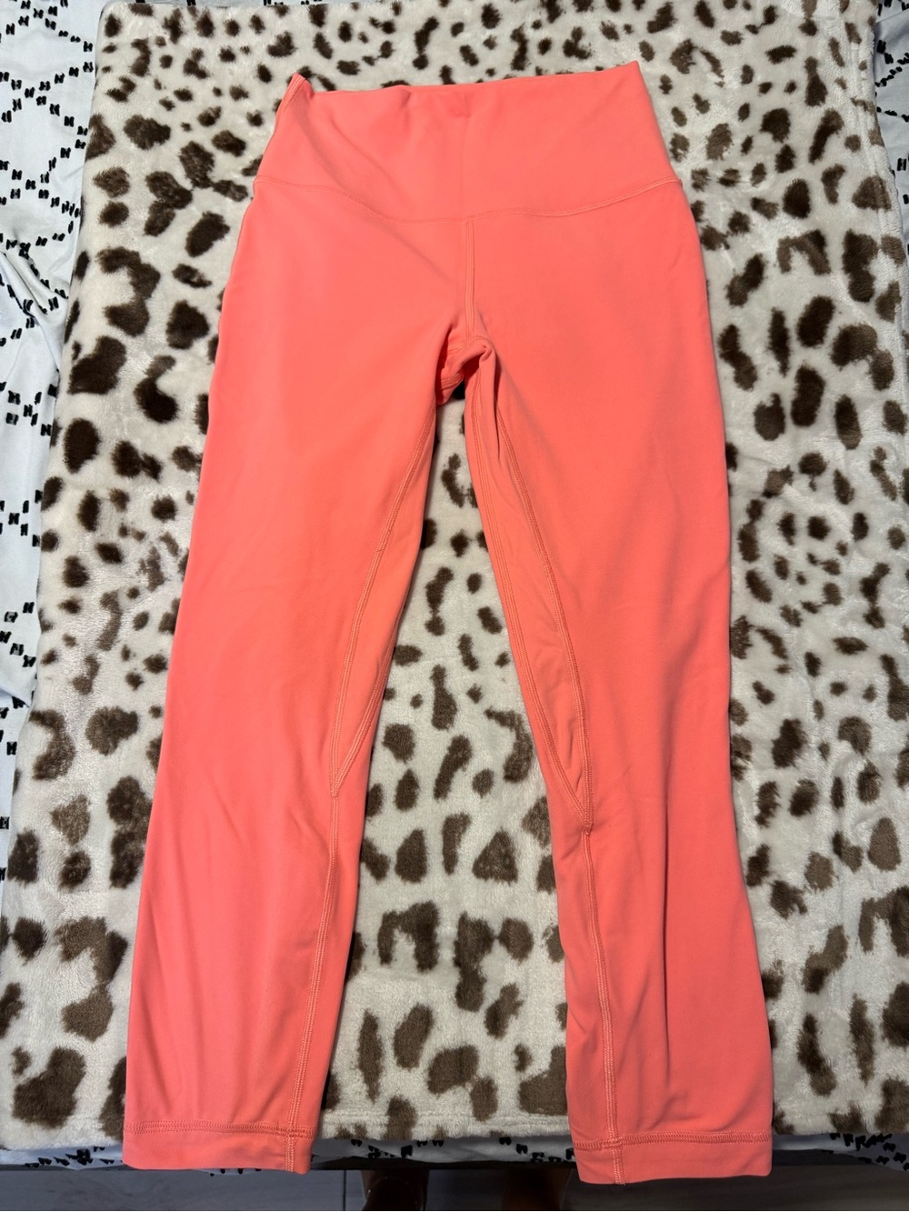 lululemon coral double align high-rise leggings
